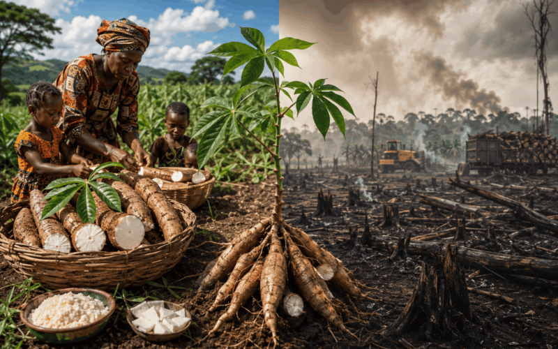 Cassava Could Save Millions from Hunger—But It’s Quietly Destroying the Planet.