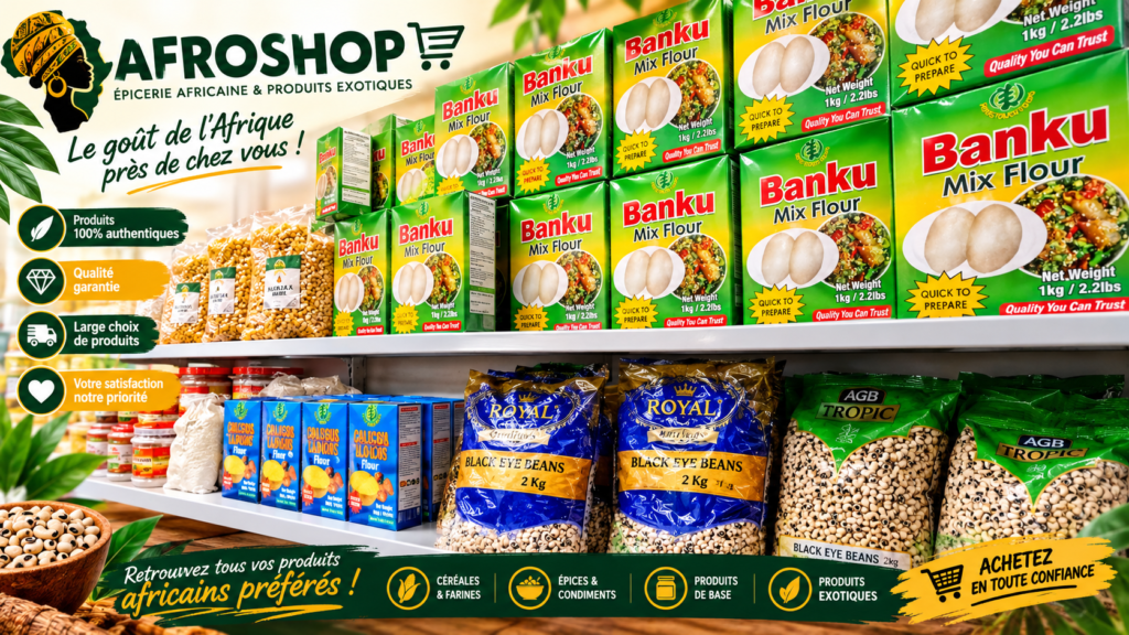 Afrikanische Spezialitäten im Afroshop