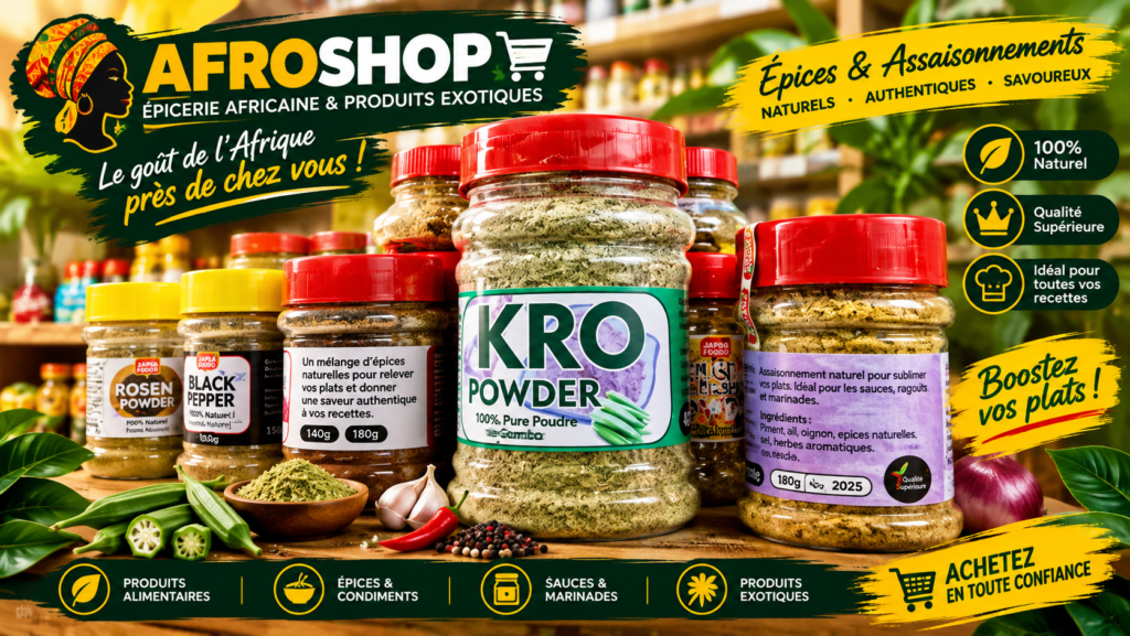 Afroshop – Natürliche Gewürze für jeden Geschmack